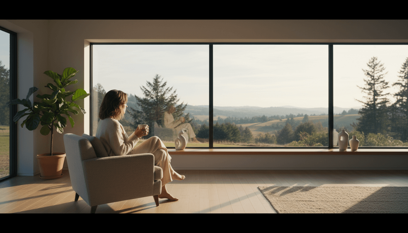 Person in peaceful reflection